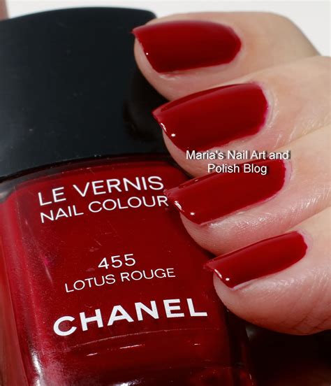 chanel lotus rouge